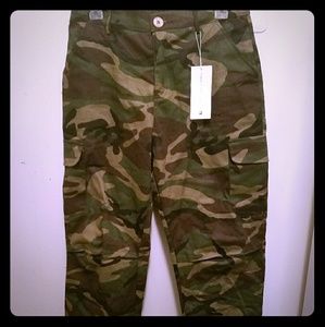 High Waisted Camo pants